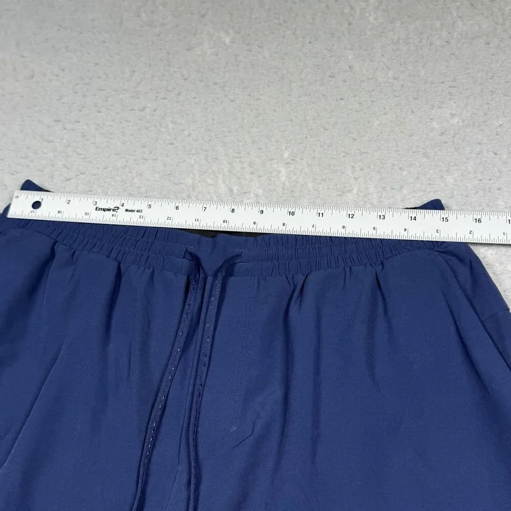 Lululemon Pool Short Swim Trunks Men’s Size Large Blue M7AWXS Drawstring